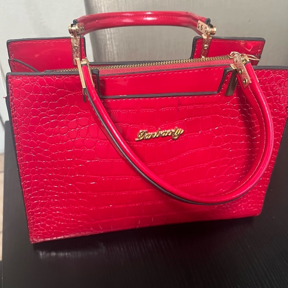 Stradivarius Red handbag with adjustable strap - Picture 2 of 6